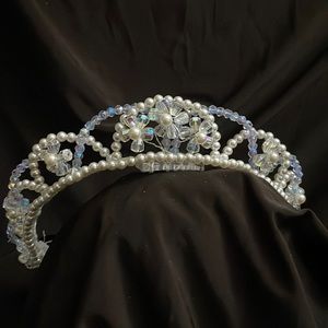 Vintage late 1980’s Bridal Floral Crown